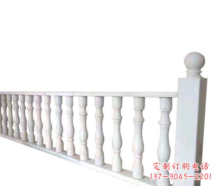 嘉兴别墅汉白玉栏杆景观石雕