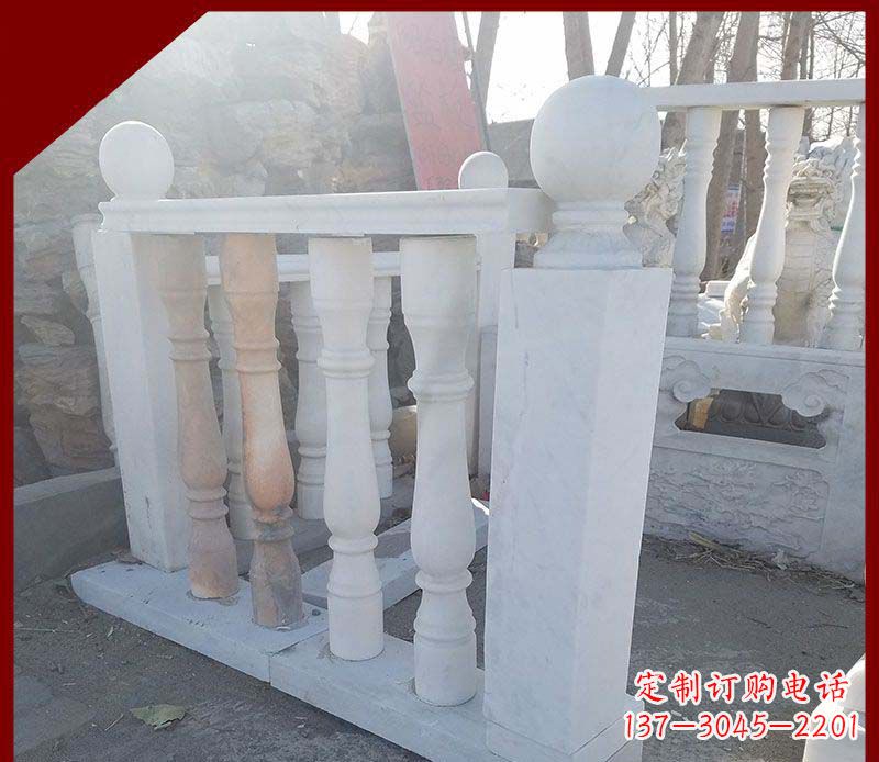嘉兴别墅石雕栏杆