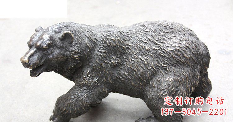 嘉兴以玻璃钢制作的北极熊雕塑