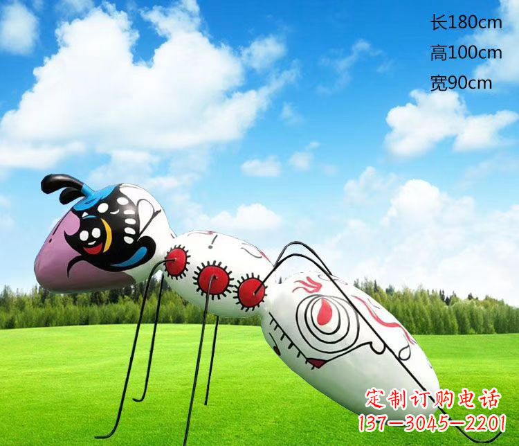 嘉兴玻璃钢蚂蚁雕塑传承自然之美