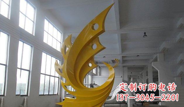 嘉兴不锈钢凤凰雕塑——给生活添彩