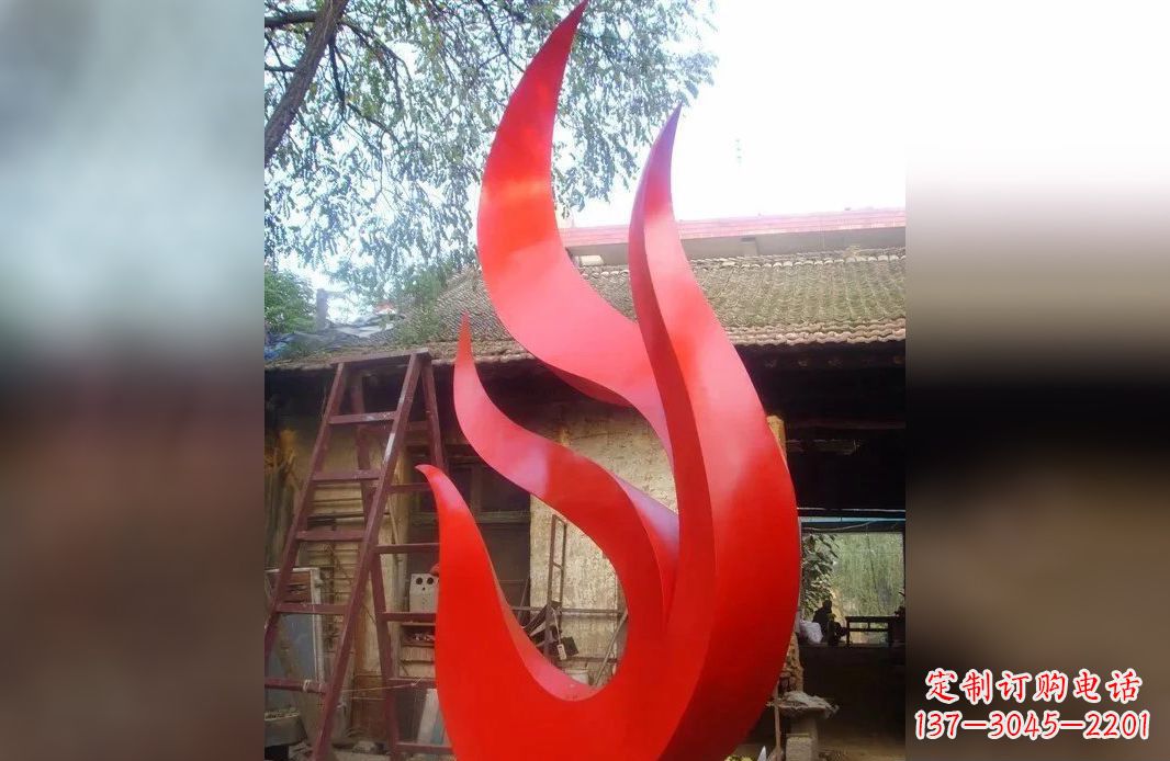 嘉兴凤凰展翅飞翔的不锈钢雕塑