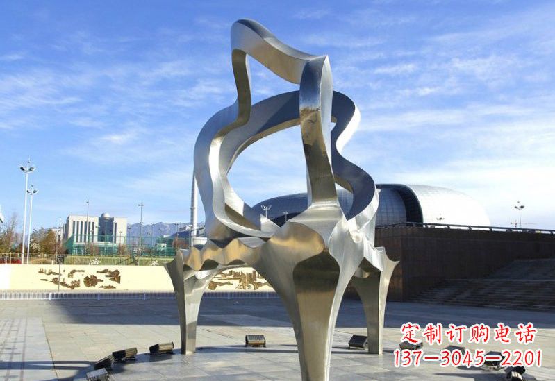 嘉兴不锈钢钢琴雕塑