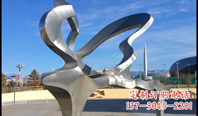 嘉兴不锈钢钢琴雕塑