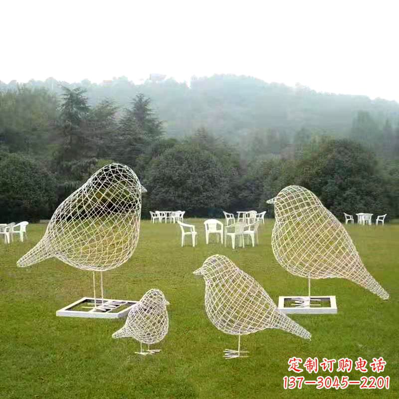 嘉兴精美鸽子雕塑,点缀绿地园林