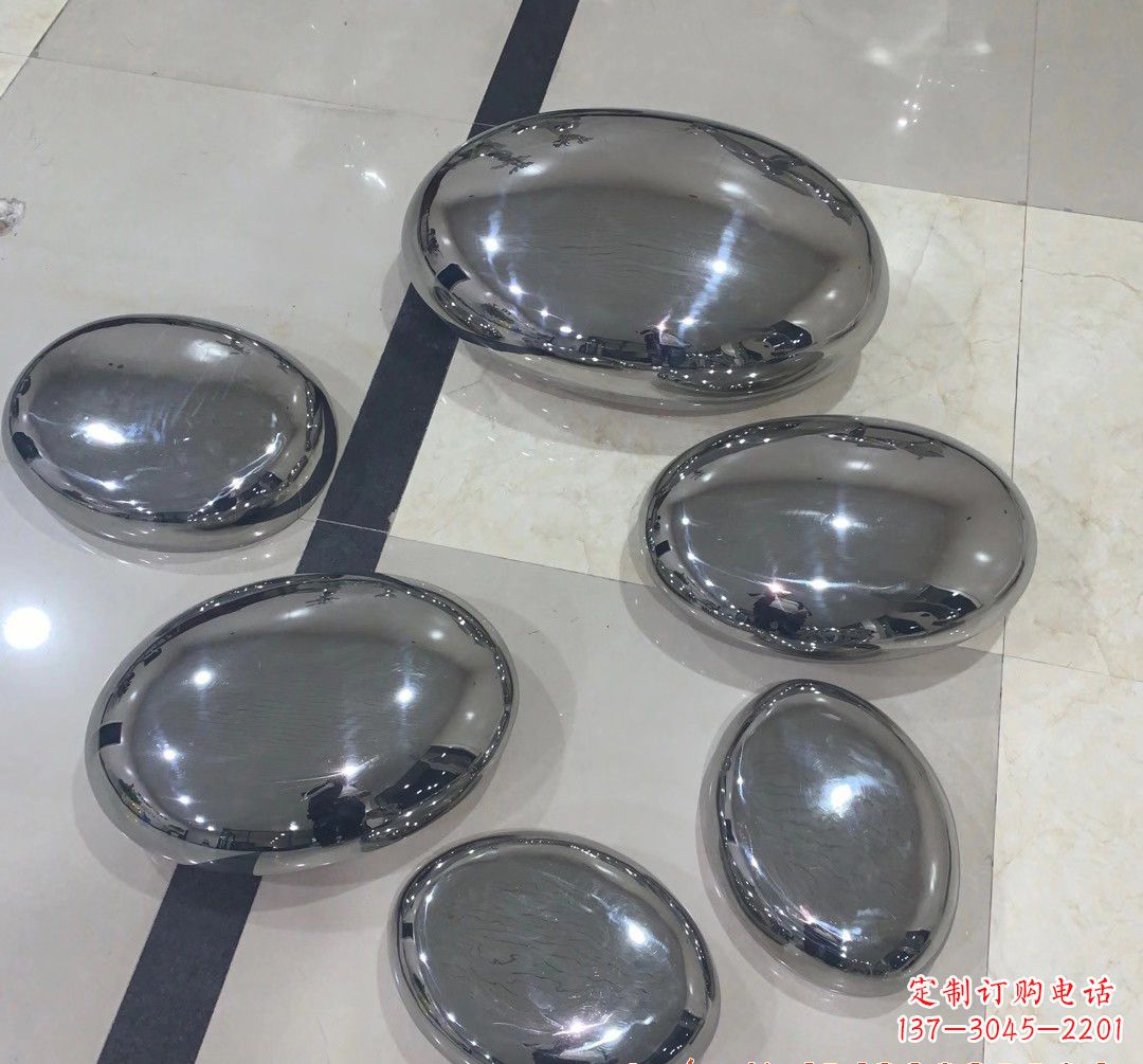 嘉兴不锈钢鹅卵石雕塑精美的艺术瑰宝