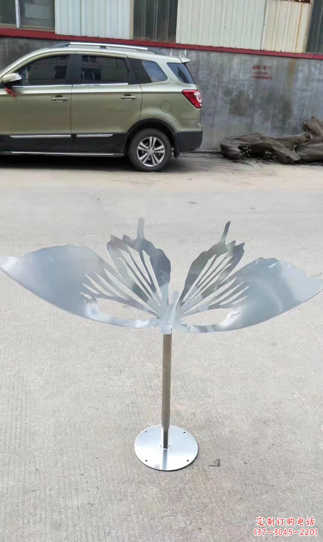 嘉兴绚丽精美的不锈钢蝴蝶雕塑