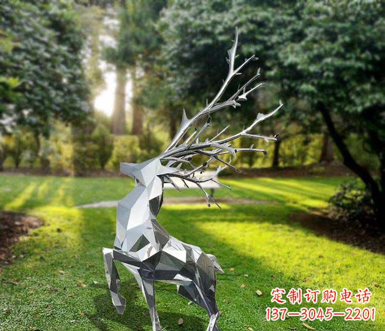嘉兴不锈钢公园动物鹿