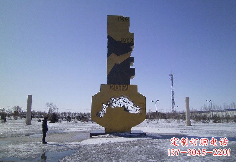 嘉兴不锈钢钥匙雕塑精致且具有象征意义