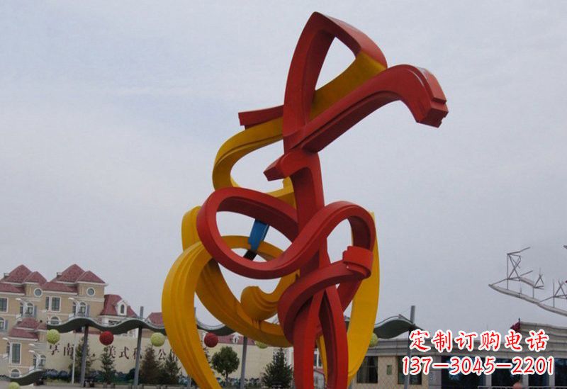 嘉兴不锈钢音符雕塑美妙的视觉音乐