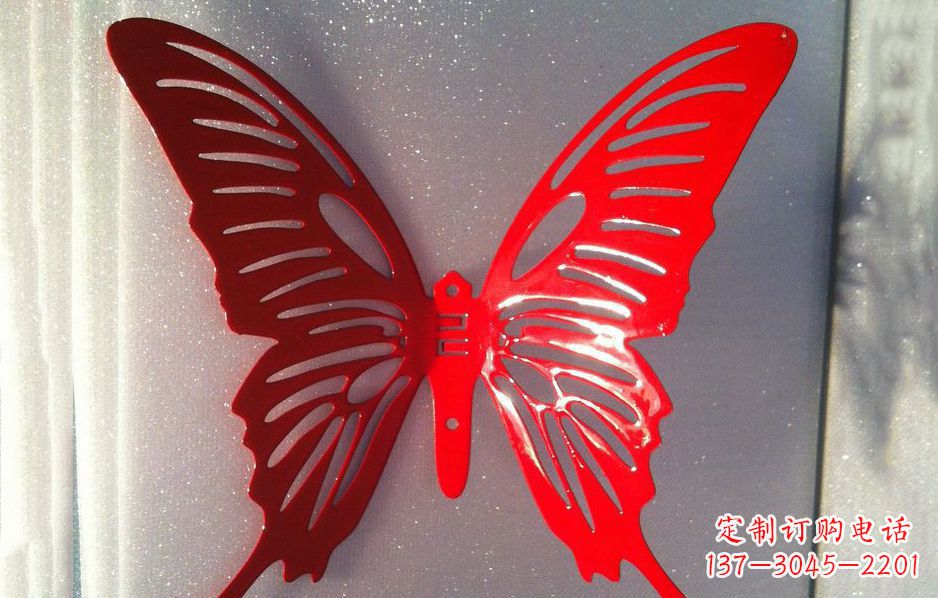 嘉兴不锈钢蝴蝶雕塑让蝴蝶飞跃展现灿烂美丽