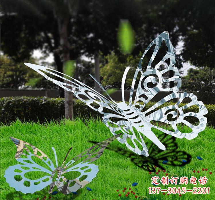 嘉兴不锈钢蝴蝶雕塑艺术的美丽诠释