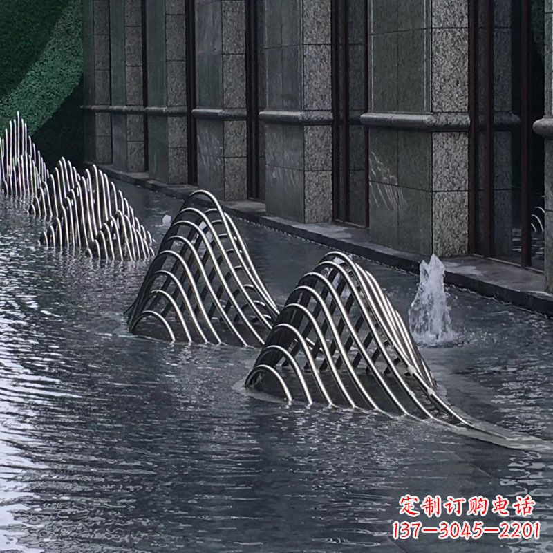 嘉兴不锈钢假山雕塑精美外形,百变造型