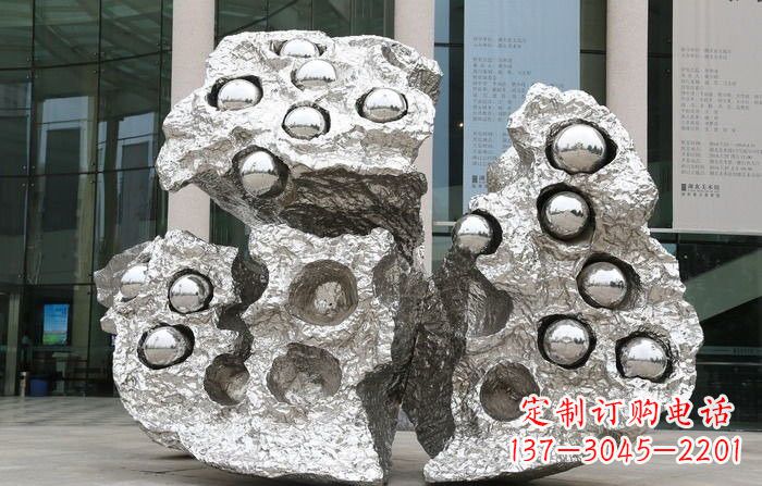 嘉兴不锈钢莲蓬雕塑——传承古老文化的艺术瑰宝