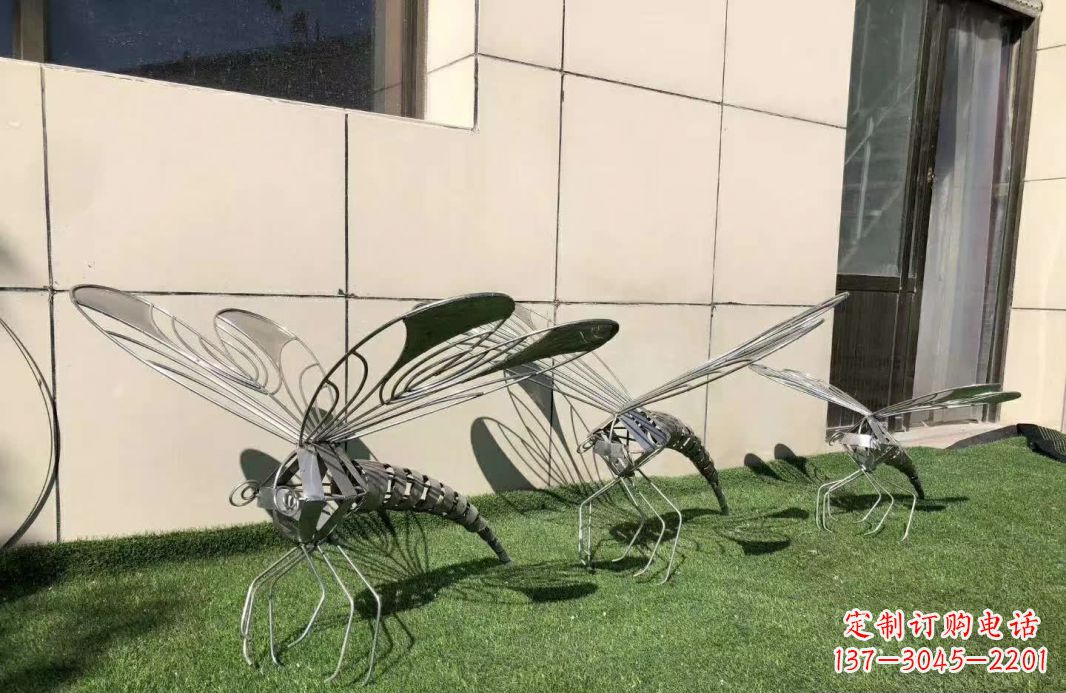 嘉兴不锈钢镂空蝴蝶雕塑——给家居带来浪漫之感