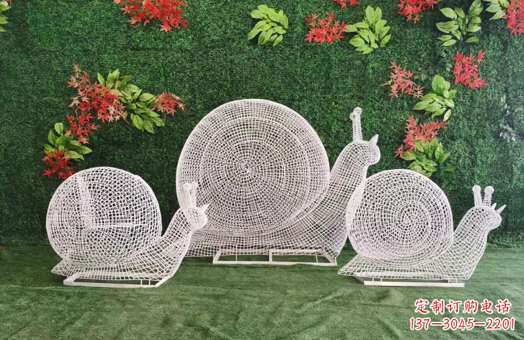 嘉兴不锈钢镂空蜗牛雕塑艺术技艺的精致之美