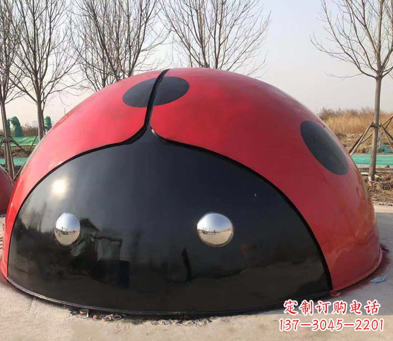 嘉兴不锈钢瓢虫雕塑精致的艺术之美