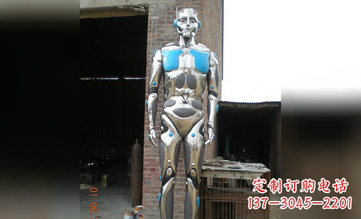 嘉兴不锈钢人体雕塑