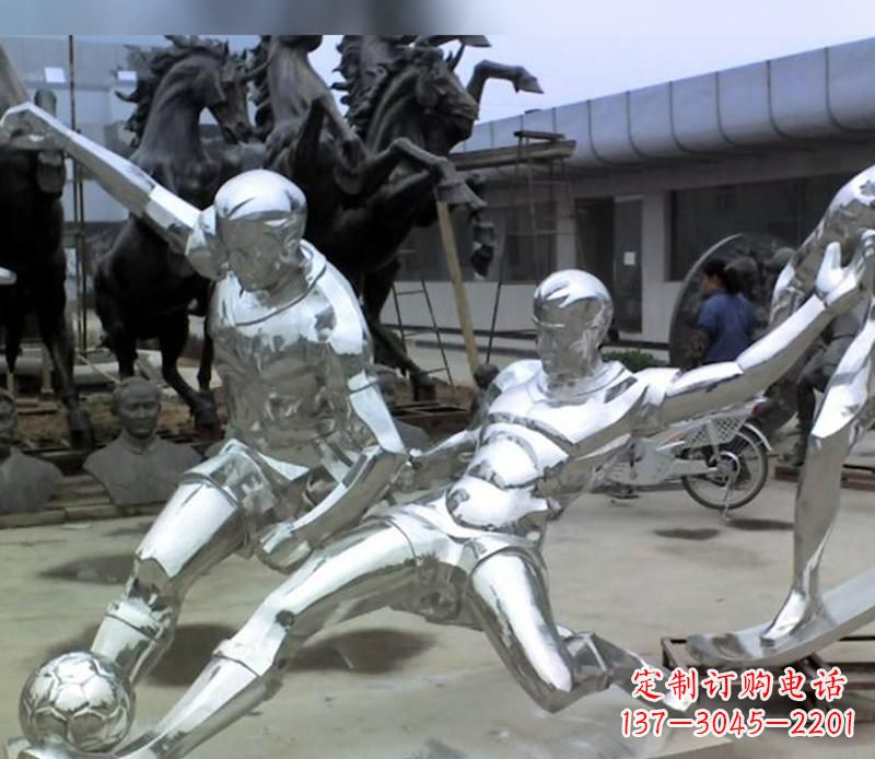 嘉兴足球运动雕塑
