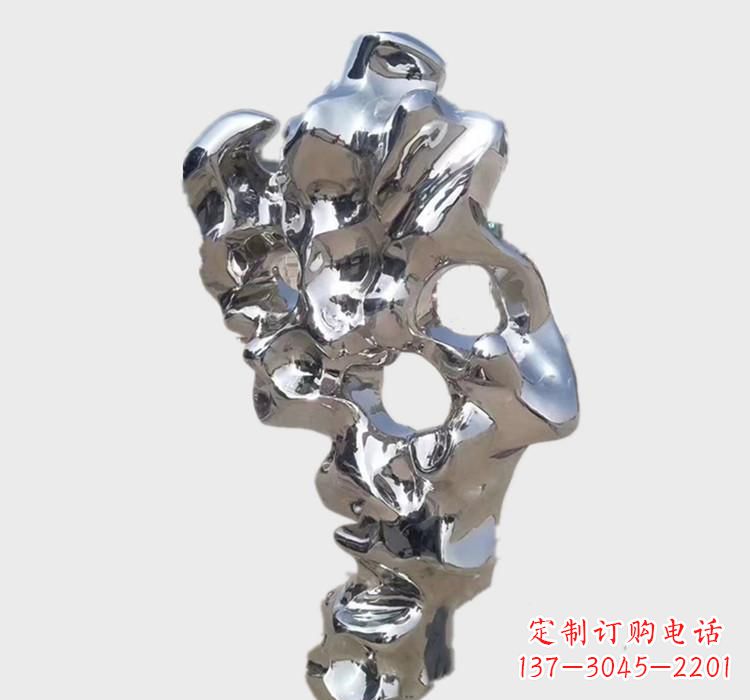 嘉兴不锈钢太湖石雕塑艺术的精致表现