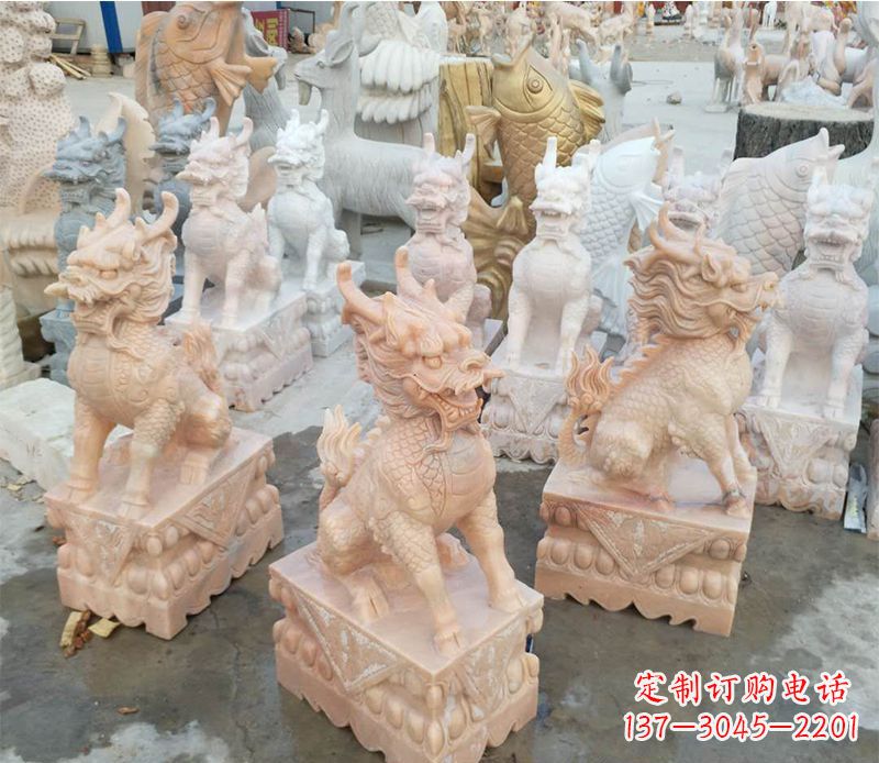 嘉兴麒麟雕塑传承文化之美