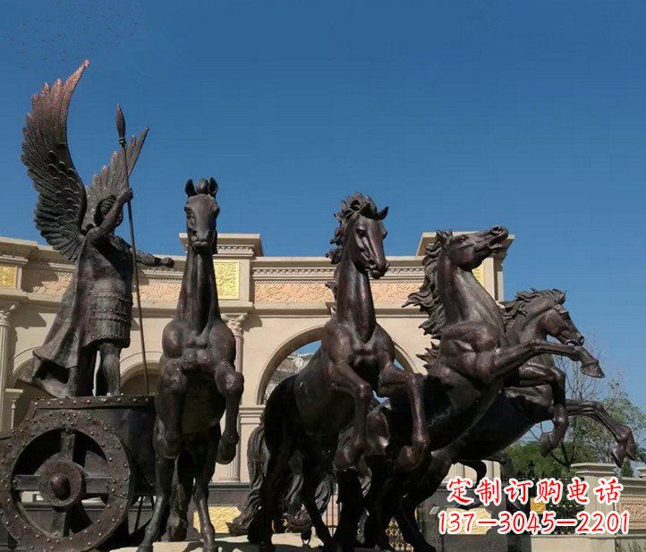 嘉兴马雕塑引领全城欣赏