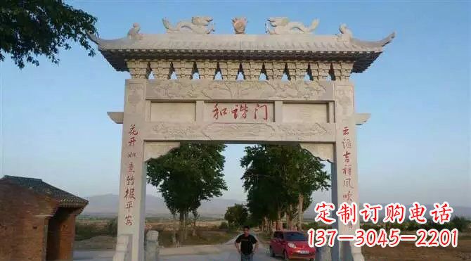 嘉兴牌坊雕塑