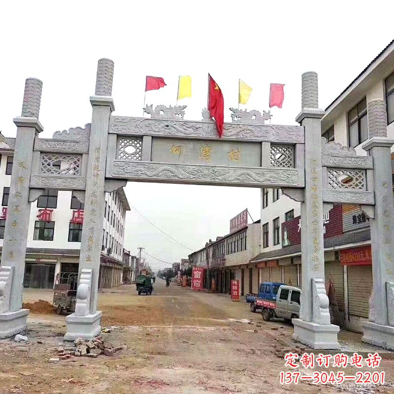 嘉兴传统文化的珍贵遗产——牌坊雕塑
