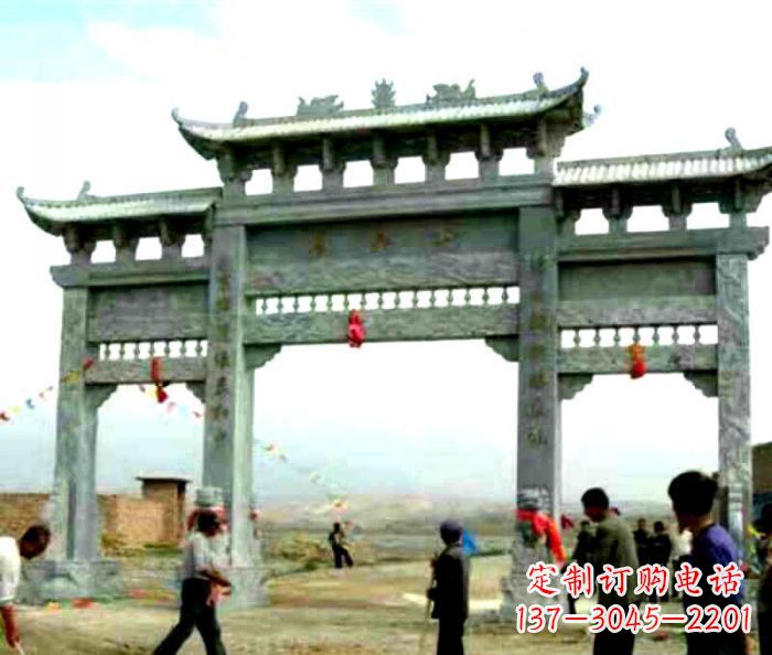 嘉兴该牌坊雕塑