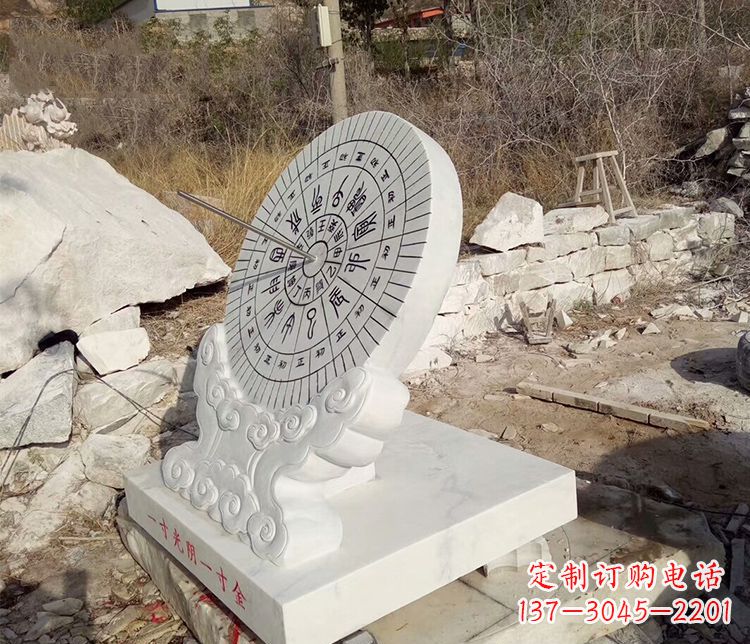 嘉兴传承古老文化——日晷雕塑