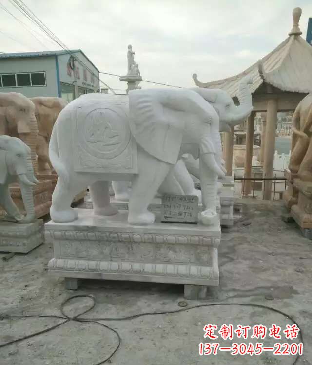 嘉兴大理石大象——雕塑之美