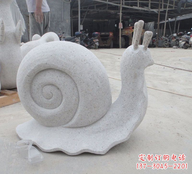 嘉兴大理石蜗牛雕塑