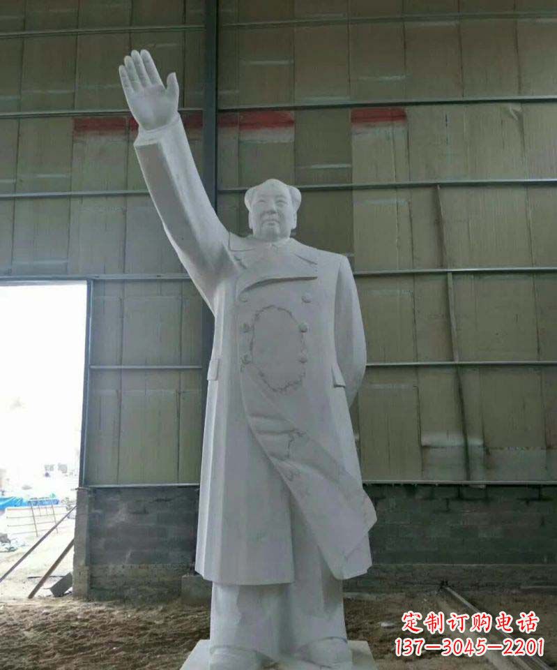 嘉兴精美大理石主席雕塑