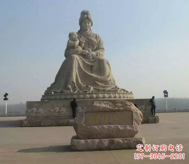 嘉兴大理石母亲精美雕塑