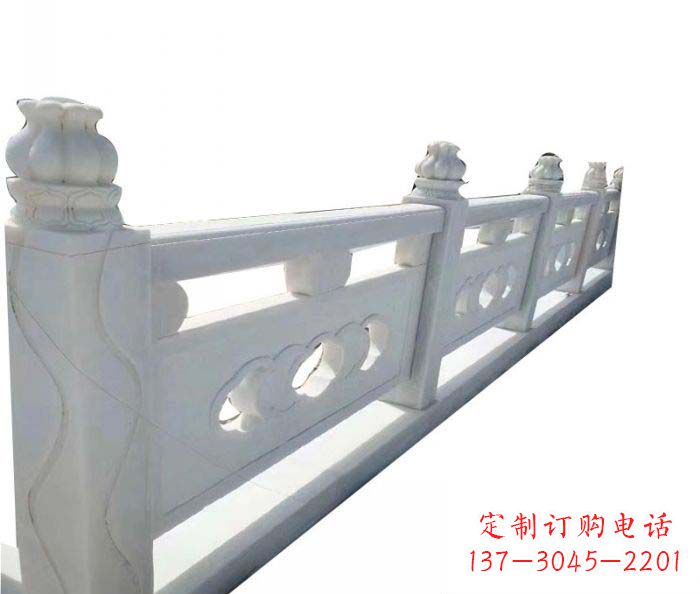嘉兴大理石建筑石雕栏板 (2)