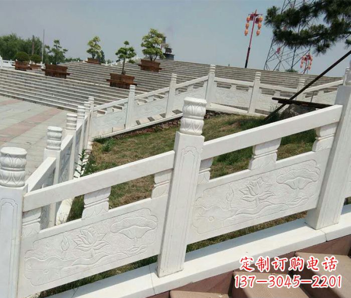 嘉兴大理石景区栏板石雕 (2)