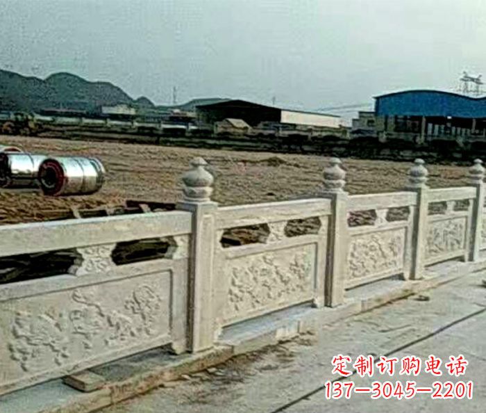 嘉兴大理石景区栏板石雕 (4)