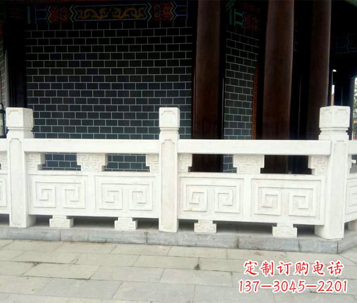 嘉兴大理石景区栏板石雕 (5)