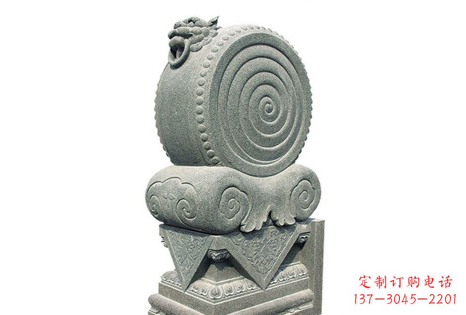 嘉兴门墩招财石雕