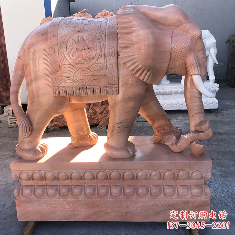 嘉兴精美大象石雕