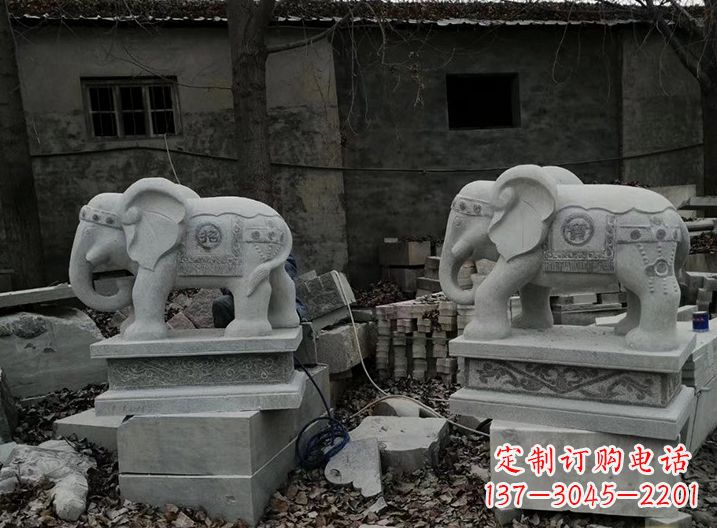 嘉兴精美大象雕塑,传承经典之美
