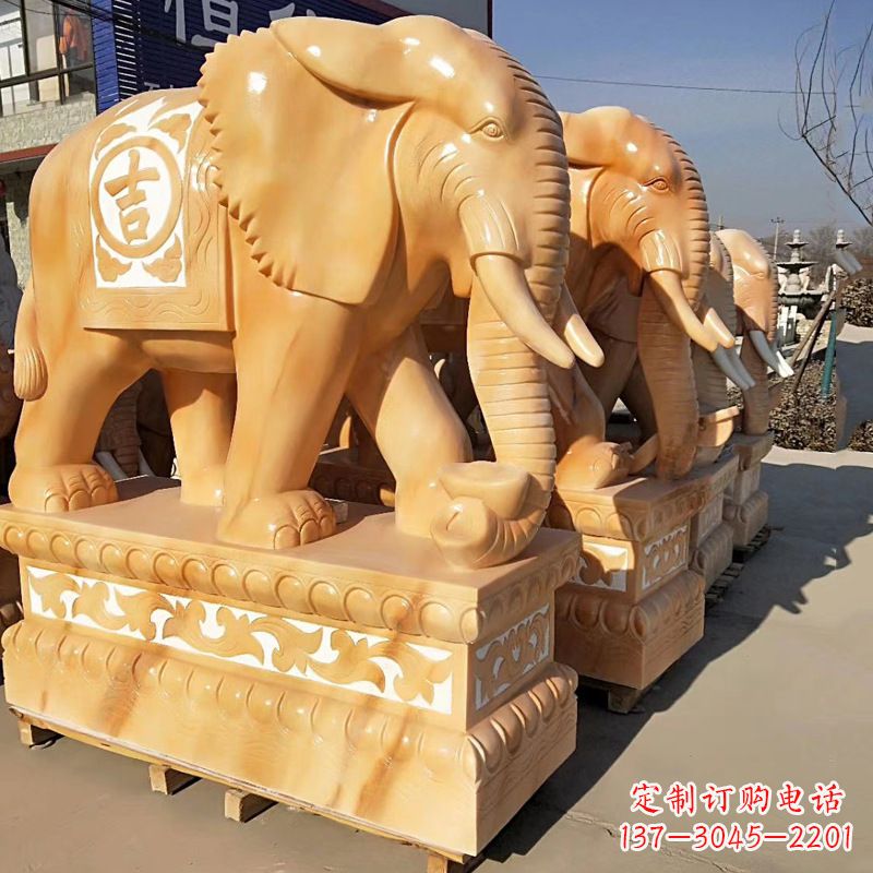 嘉兴以大象雕塑点缀你的风水