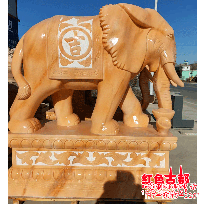 嘉兴大象头型石雕