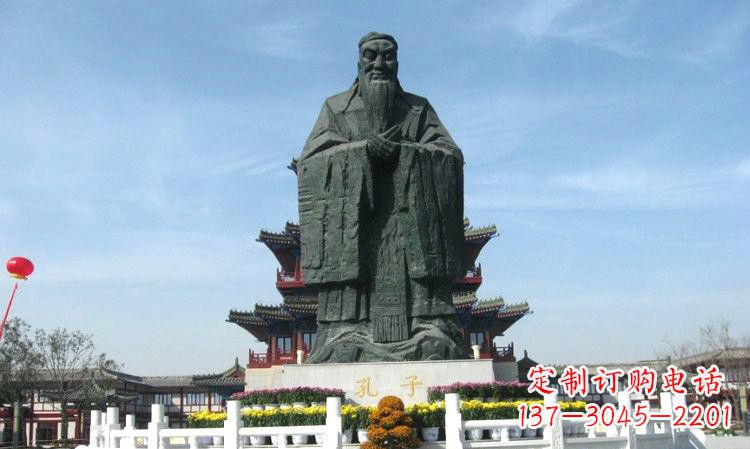 嘉兴中国传统文化象征——孔子雕塑