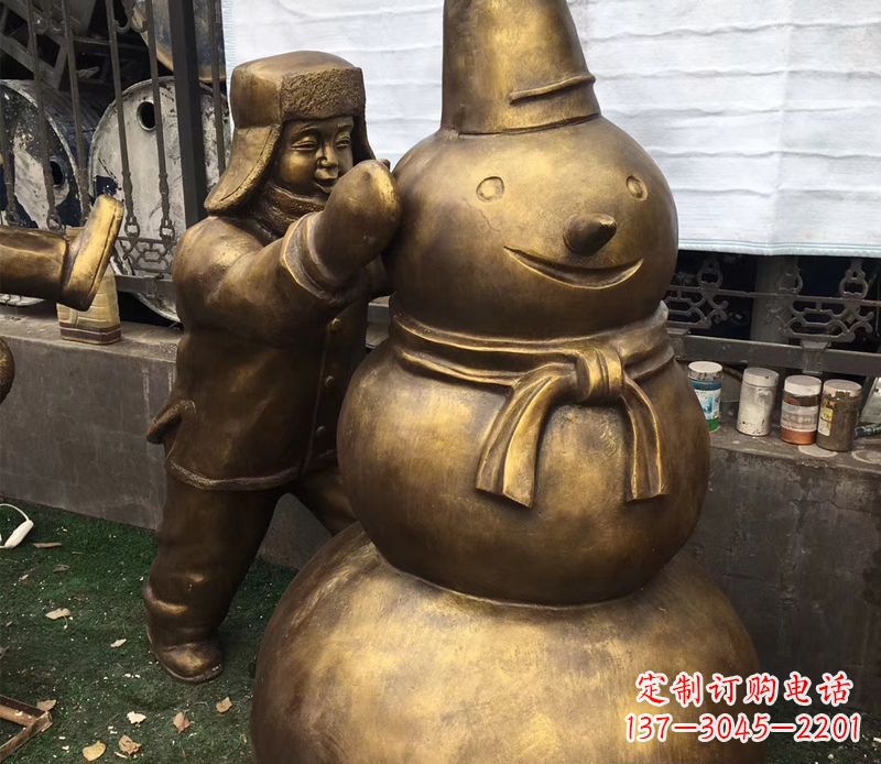 嘉兴儿童铜雕精美礼品