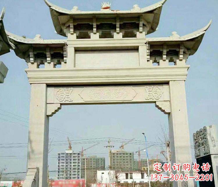 嘉兴精美牌坊石雕