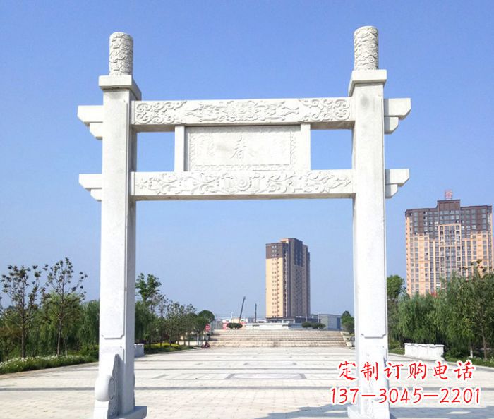 嘉兴石牌楼雕塑——精美的浓缩艺术