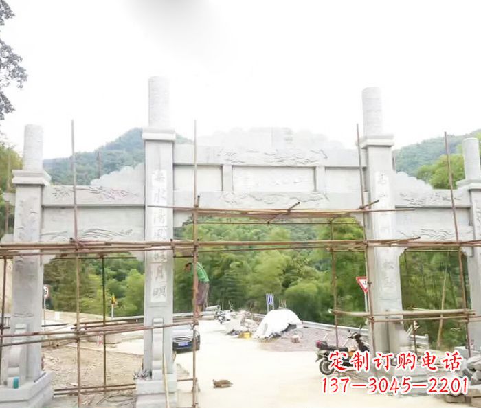 嘉兴专业牌坊雕塑定制