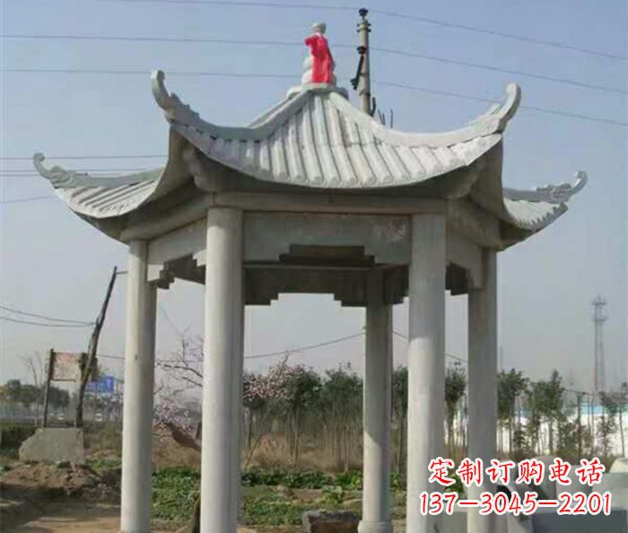 嘉兴典雅的仿古凉亭石雕