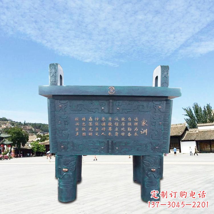 嘉兴古典香炉雕塑